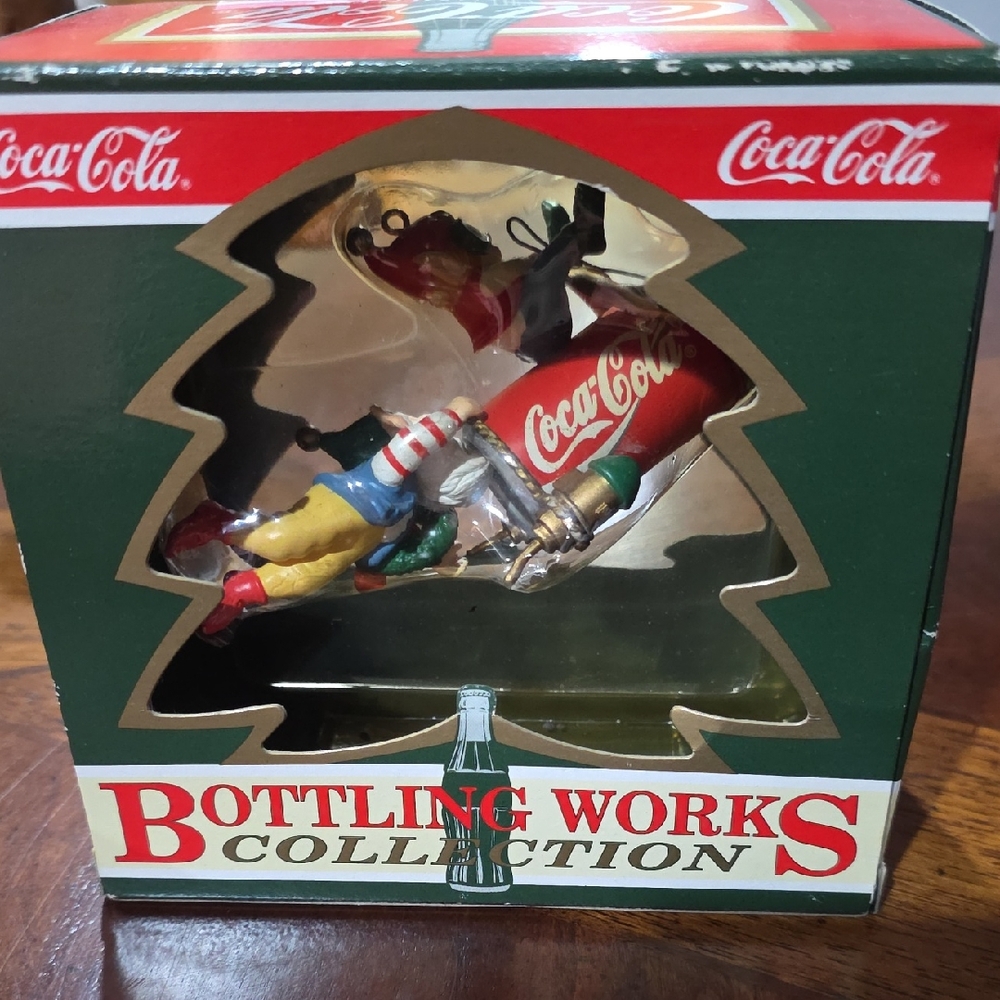 Coca-Cola Bottling Works Holiday Ornament